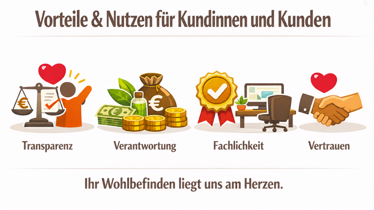 Vorteile und Nutzen für Kunden