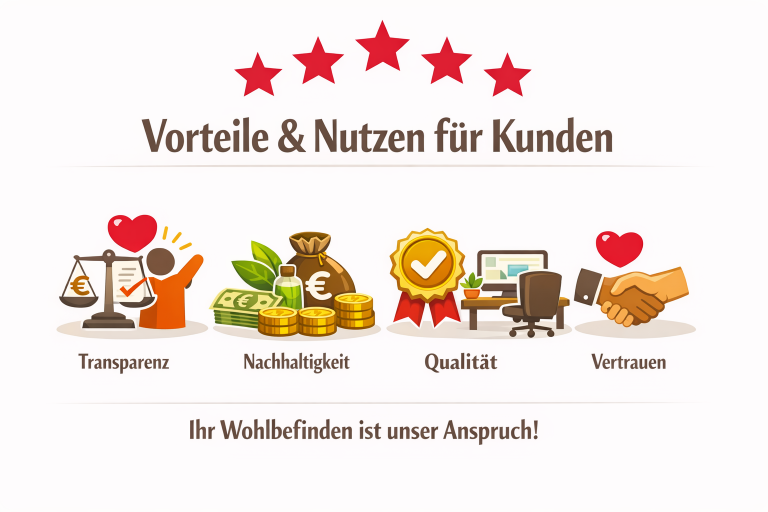 Vorteile und Nutzen für Kunden