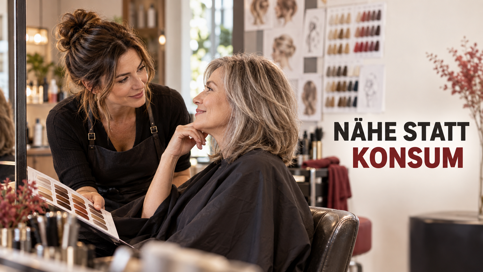 Kundenwünsche – Beratung im Salon